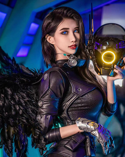 Futuristic LED Cyberpunk Helmet -  futuristic - LED Cyberpunk Helmet for Futuristic Looks - View 20