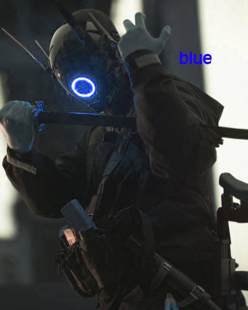 Futuristic LED Cyberpunk Helmet -  sci-fi conventions - LED Cyberpunk Helmet for Futuristic Looks - View 24