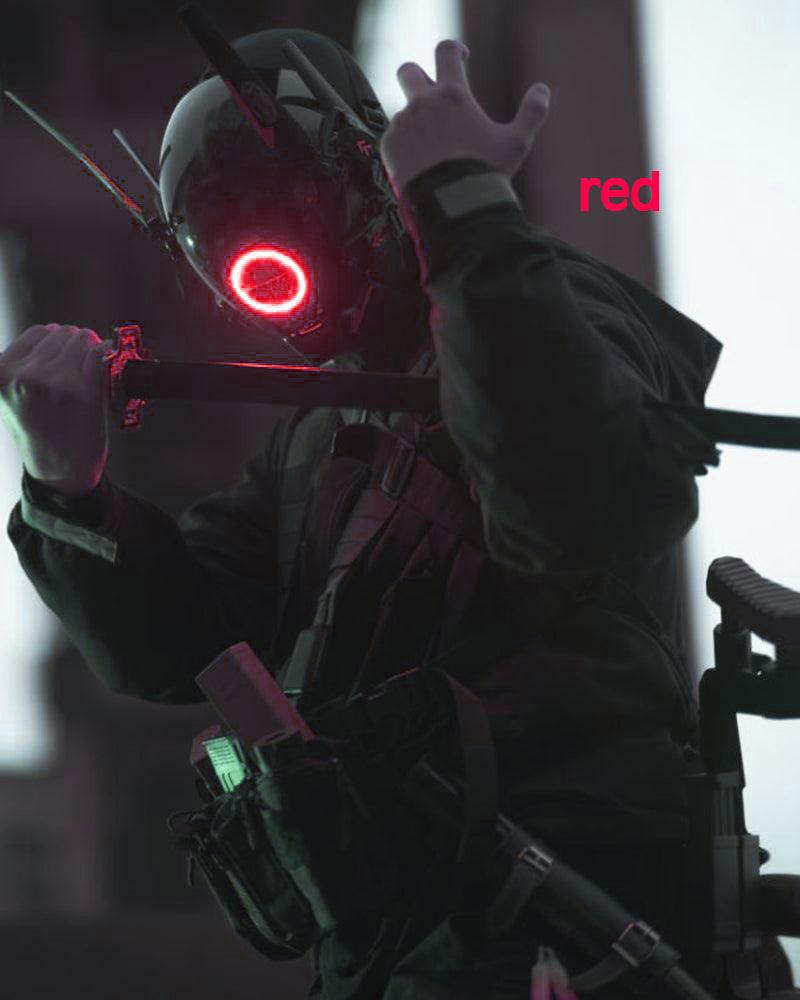 Futuristic LED Cyberpunk Helmet -  sci-fi - LED Cyberpunk Helmet for Futuristic Looks - View 23