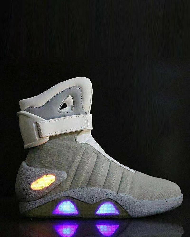Futuristic LED Street Style Sneakers -  breathable mesh sneakers - Futuristic LED Street Style Sneakers for Urban Wear - View 4