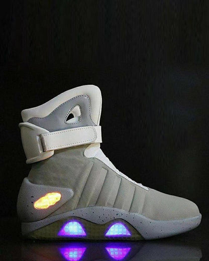 Futuristic LED Street Style Sneakers -  breathable mesh sneakers - Futuristic LED Street Style Sneakers for Urban Wear - View 4