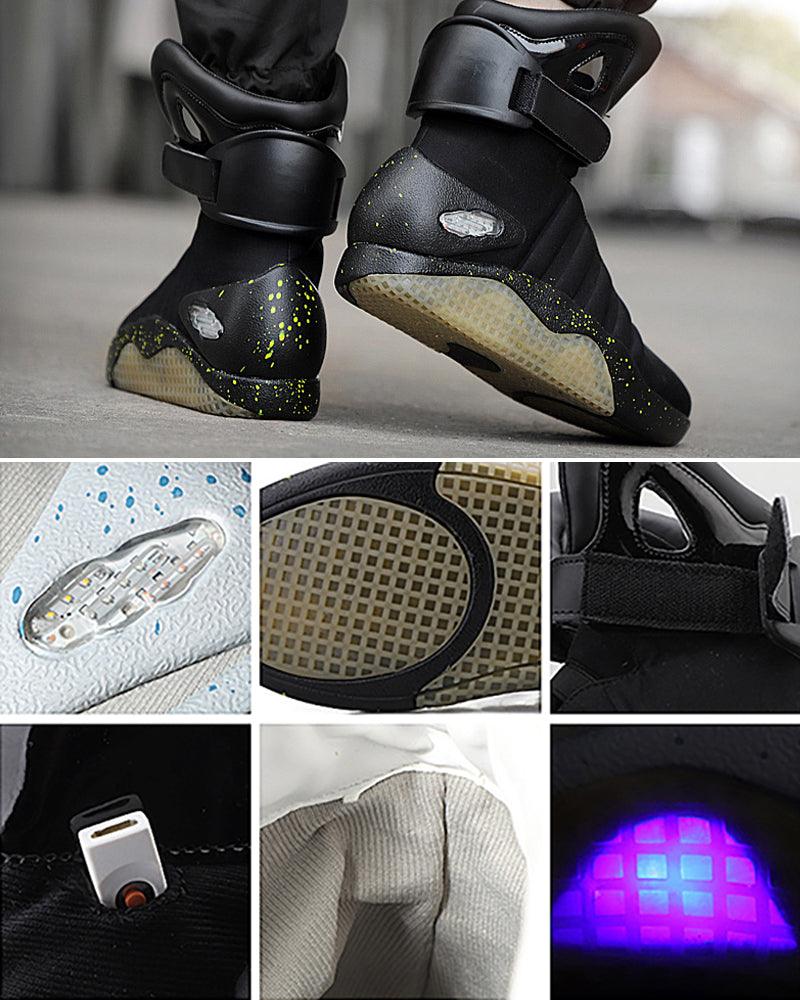 Futuristic LED Street Style Sneakers - led sneakers - Futuristic LED Street Style Sneakers for Urban Wear - View 18