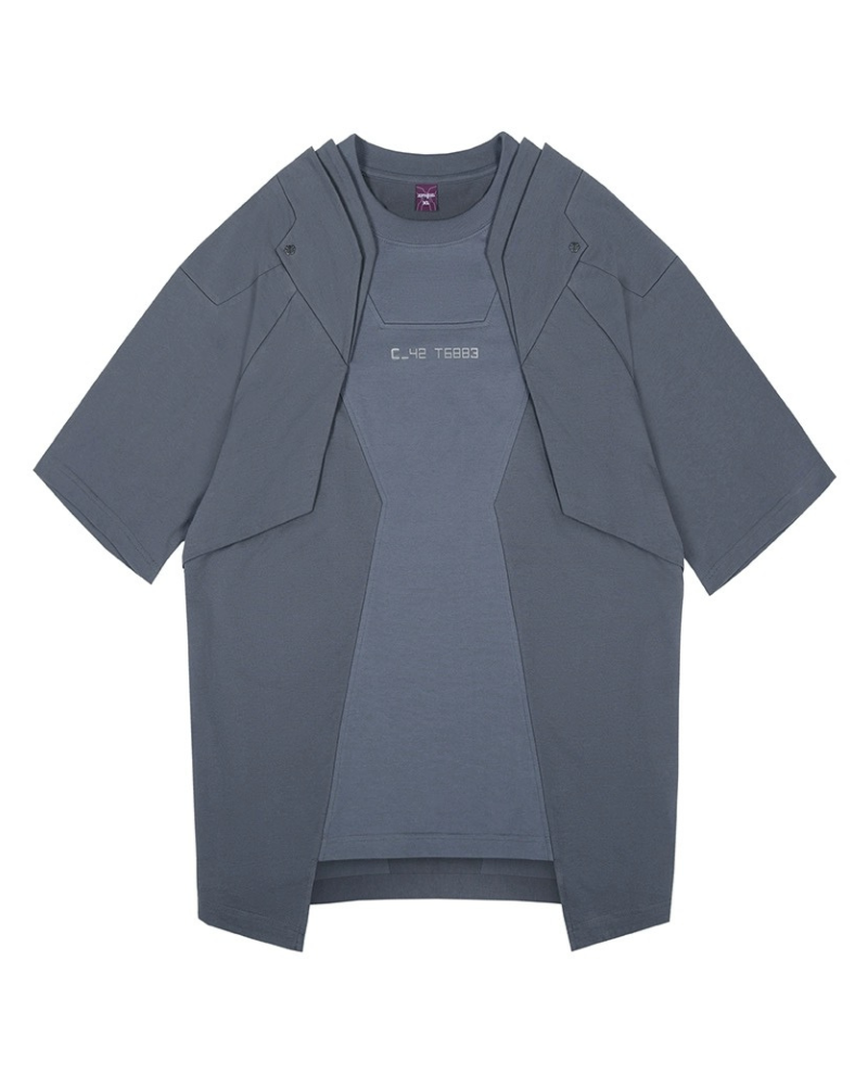 Futuristic Mecha Cyberpunk Tee -  innovative design - Futuristic Mecha Cyberpunk Tee for Trendy Style - View 13