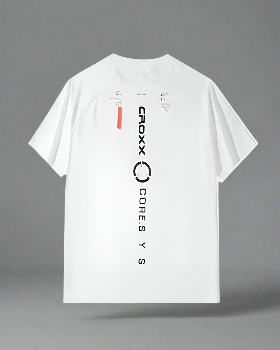 Futuristic Neon Dreams Tee - cyberpunk letter print t-shirt - Futuristic Neon Dreams Tee for Daily Comfort - View 2