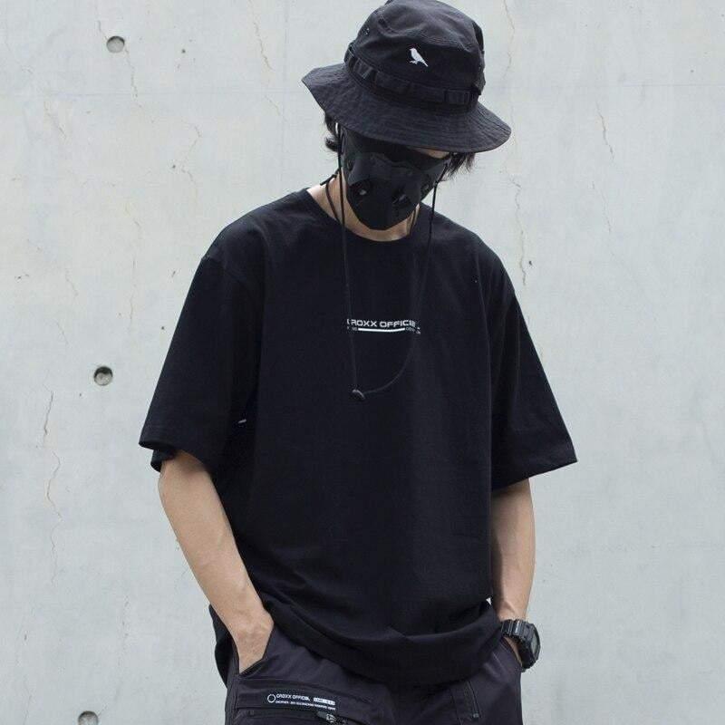 Futuristic Neon Sci-Fi Tee - techwear outfits - Futuristic Neon Sci-Fi T-Shirt for Cyberpunk Style - View 2