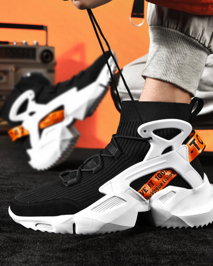 Futuristic Ninja Street Sneakers - BEST SELLERS - Futuristic Cyberpunk Ninja Street Sneakers - View 10