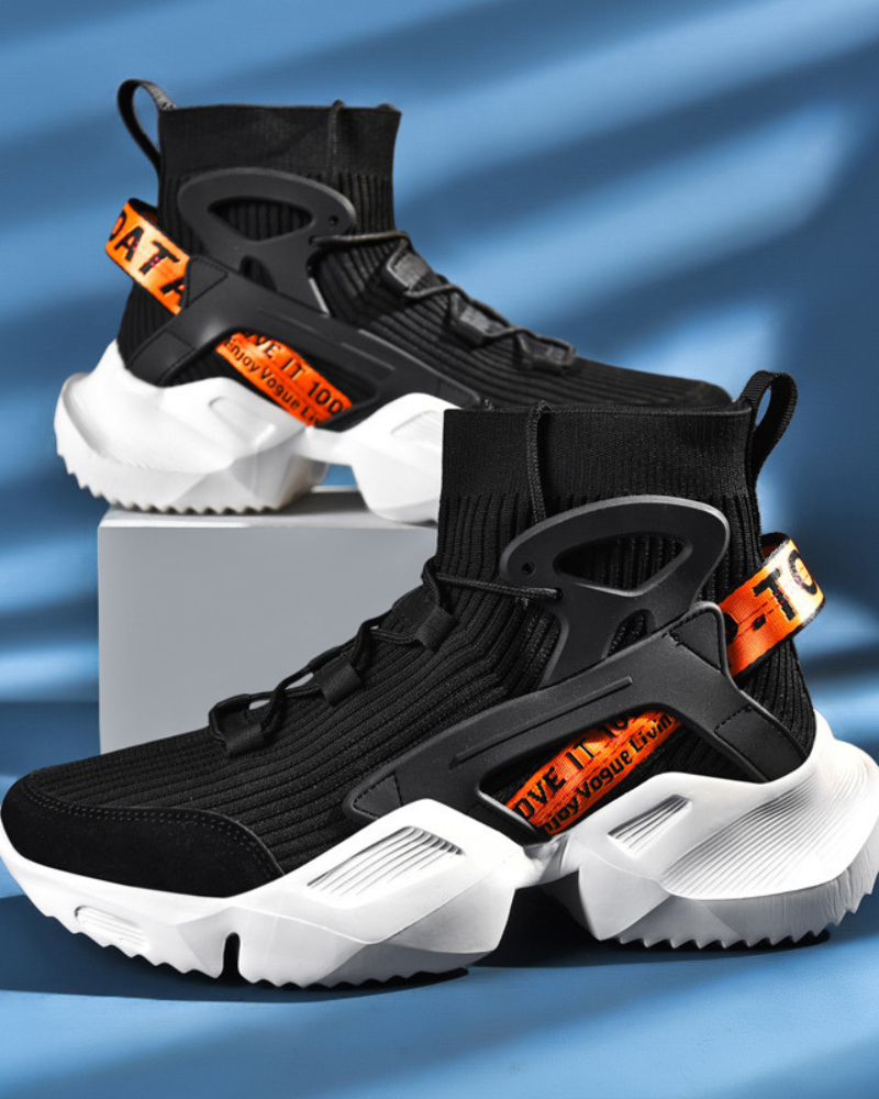 Futuristic Ninja Street Sneakers -  comfortable techwear shoes - Futuristic Cyberpunk Ninja Street Sneakers - View 5
