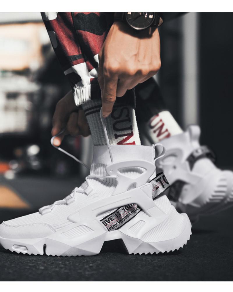 Futuristic Ninja Street Sneakers -  techwear - Futuristic Cyberpunk Ninja Street Sneakers - View 9