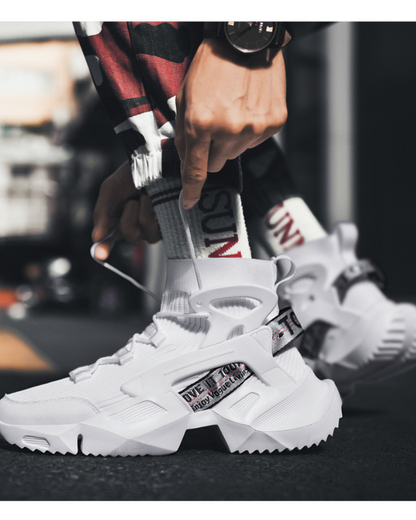 Futuristic Ninja Street Sneakers -  techwear - Futuristic Cyberpunk Ninja Street Sneakers - View 9
