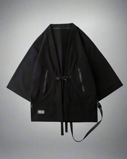 Futuristic Ninja Techwear Kimono - techwear - Futuristic Techwear Kimono for Comfort and Style - View 8
