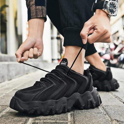 Futuristic Platform Sneakers -  stylish footwear - Futuristic Platform Sneakers for Everyday Comfort - View 7