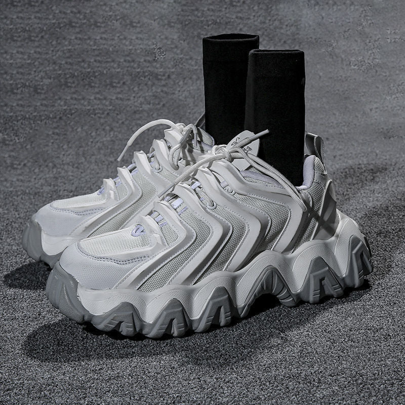 Futuristic Platform Sneakers - platform sneakers - Futuristic Platform Sneakers for Everyday Comfort - View 2