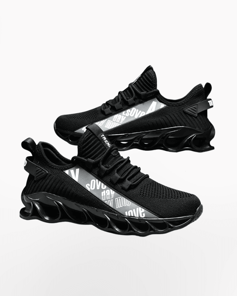 Futuristic Reflective Lightweight Kicks -  cushioned footwear - Lightweight Reflective Running Shoes for All-Day Comfort - View 11