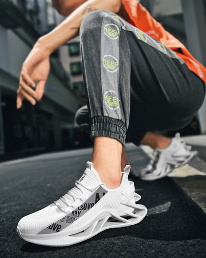 Futuristic Reflective Lightweight Kicks -  lightweight kicks - Lightweight Reflective Running Shoes for All-Day Comfort - View 5