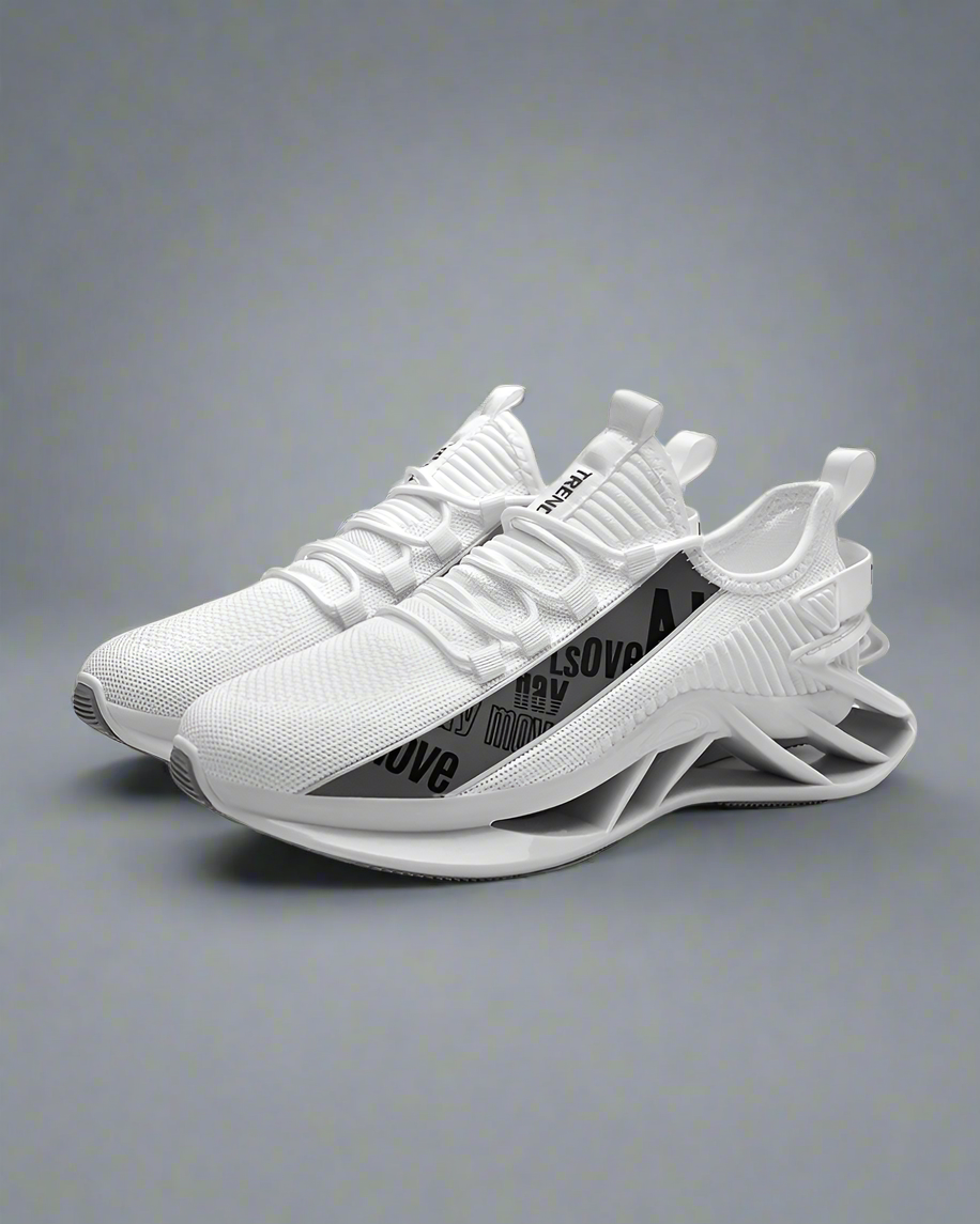 Futuristic Reflective Lightweight Kicks - running shoes - Lightweight Reflective Running Shoes for All-Day Comfort - View 2