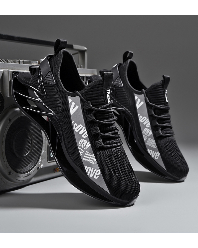 Futuristic Reflective Lightweight Kicks - running shoes - Lightweight Reflective Running Shoes for All-Day Comfort - View 9