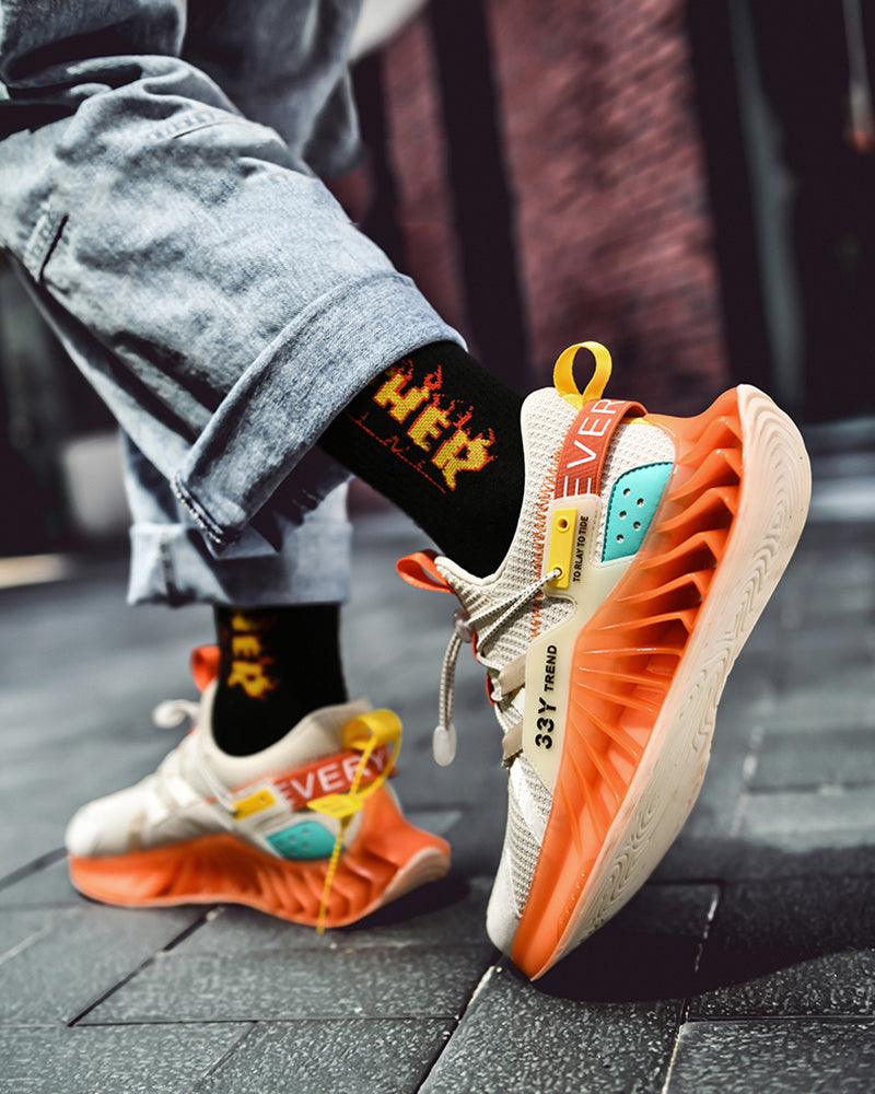 Futuristic Reflective Running Shoes -  breathable footwear - Futuristic Reflective Running Shoes for Daily Comfort - View 10