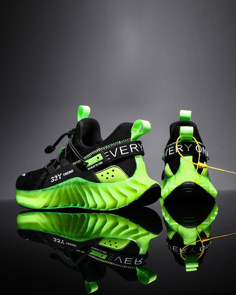 Futuristic Reflective Running Shoes -  breathable footwear - Futuristic Reflective Running Shoes for Daily Comfort - View 17
