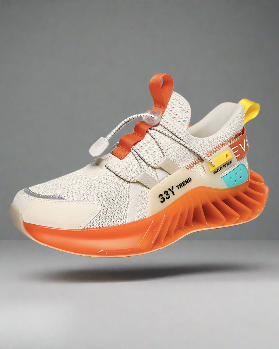 Futuristic Reflective Running Shoes -  breathable footwear - Futuristic Reflective Running Shoes for Daily Comfort - View 3