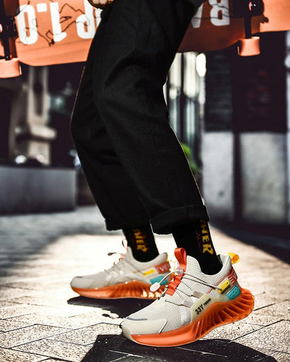 Futuristic Reflective Running Shoes - comfortable running shoes - Futuristic Reflective Running Shoes for Daily Comfort - View 8