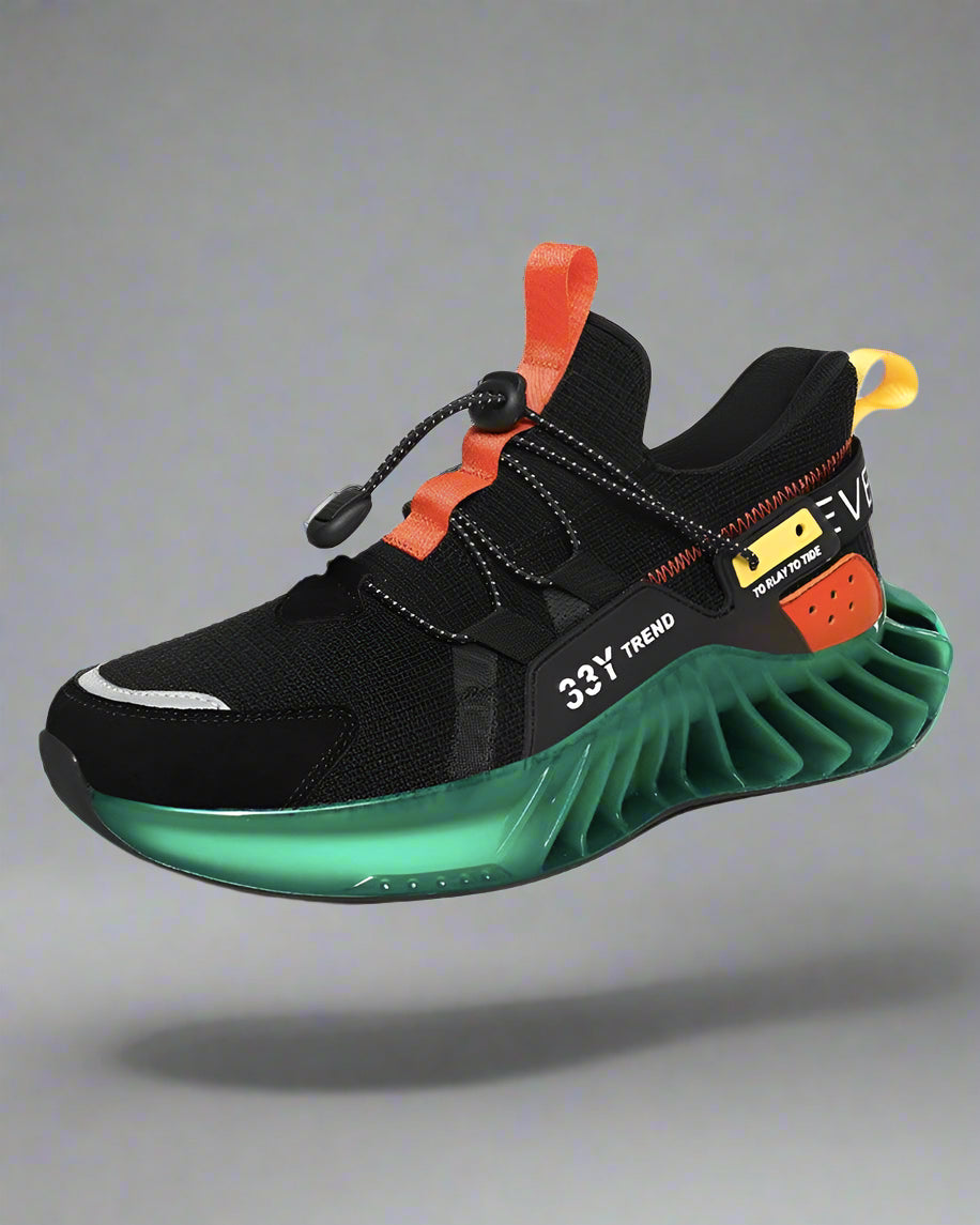 Futuristic Reflective Running Shoes - running shoes - Futuristic Reflective Running Shoes for Daily Comfort - View 2