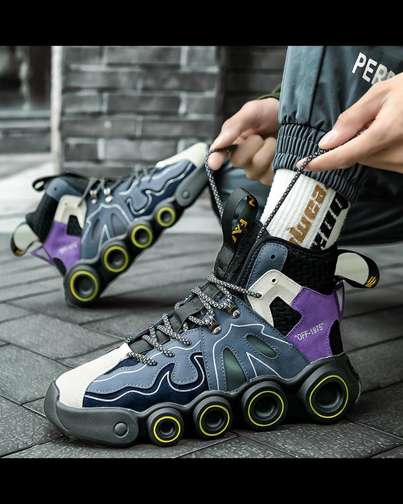 Futuristic Reflective Wheel Sneakers - sneakers - Futuristic Reflective Wheel Sneakers for Urban Style - View 12