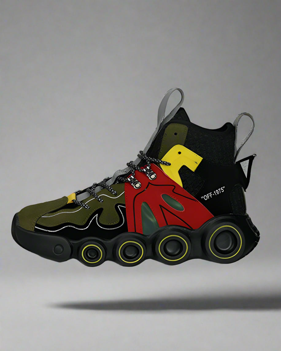 Futuristic Reflective Wheel Sneakers - sneakers - Futuristic Reflective Wheel Sneakers for Urban Style - View 3