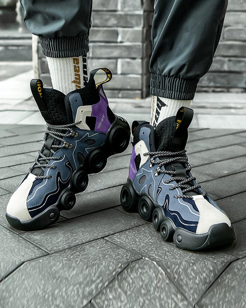 Futuristic Reflective Wheel Sneakers -  techwear - Futuristic Reflective Wheel Sneakers for Urban Style - View 8