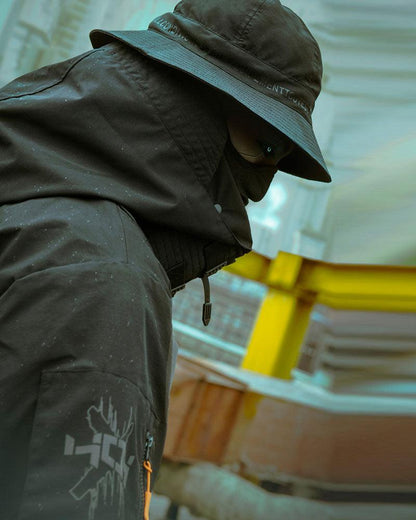 Futuristic Samurai City Judge Jacket -  cyberpunk style - Futuristic Samurai City Judge Jacket for Urban Style - View 11