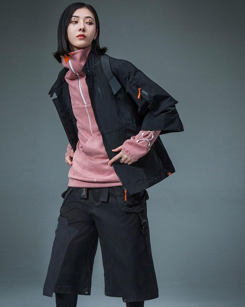 Futuristic Samurai City Judge Jacket -  urban fashion - Futuristic Samurai City Judge Jacket for Urban Style - View 8