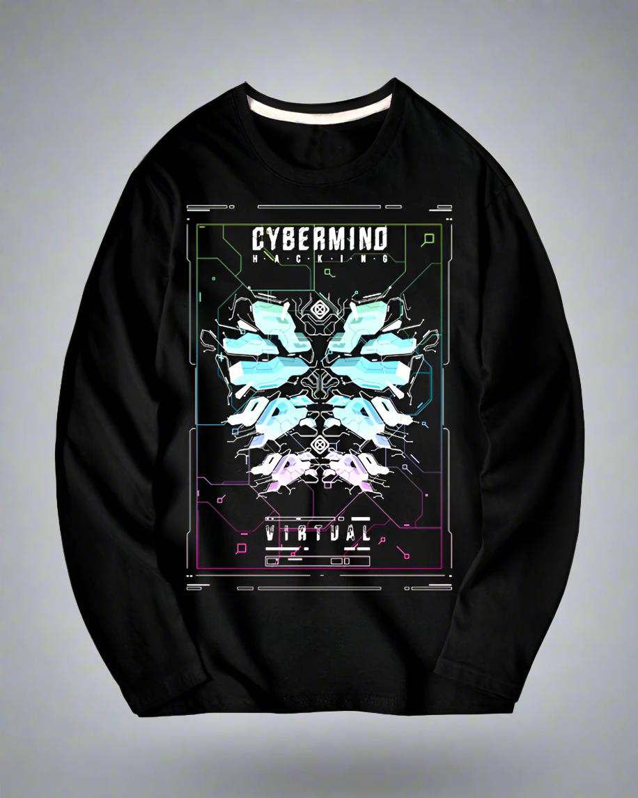 Futuristic Sci-Fi Crewneck Sweatshirt - crewneck sweatshirt - Futuristic Sci-Fi Crewneck Sweatshirt for Stylish Comfort - Main view
