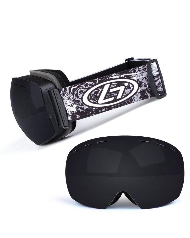 Futuristic Ski Goggles: Winter Wonders -  cyberpunk - Stylish Futuristic Ski Goggles for Winter Adventures - View 5