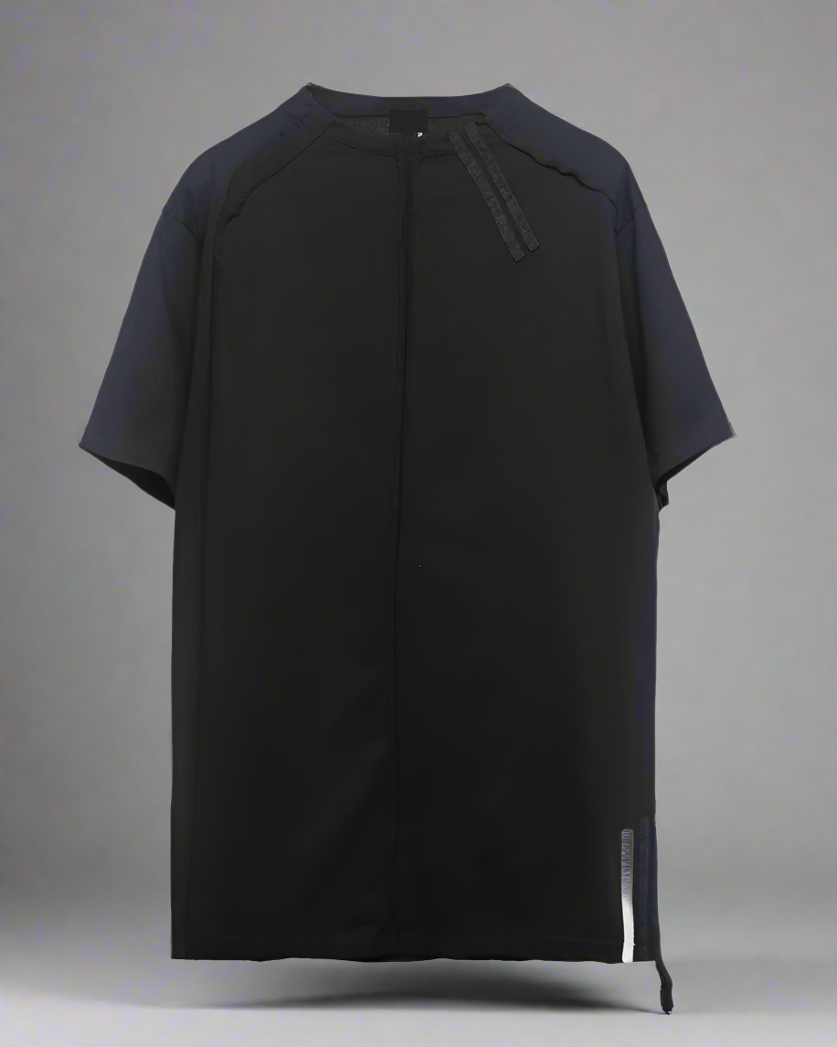 Futuristic Spliced Tech T-Shirt -  modern aesthetic - Futuristic Spliced Tech T-Shirt for Urban Style - View 6