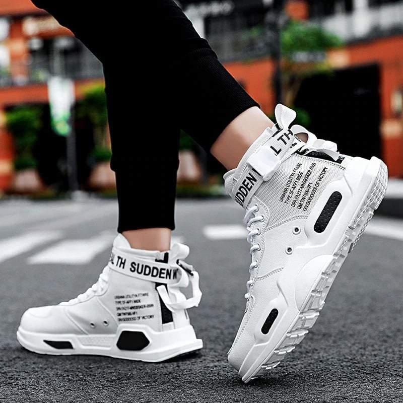Futuristic Tech-Inspired Sneakers -  cyberpunk footwear - Futuristic Tech-Inspired Sneakers for Urban Style - View 5