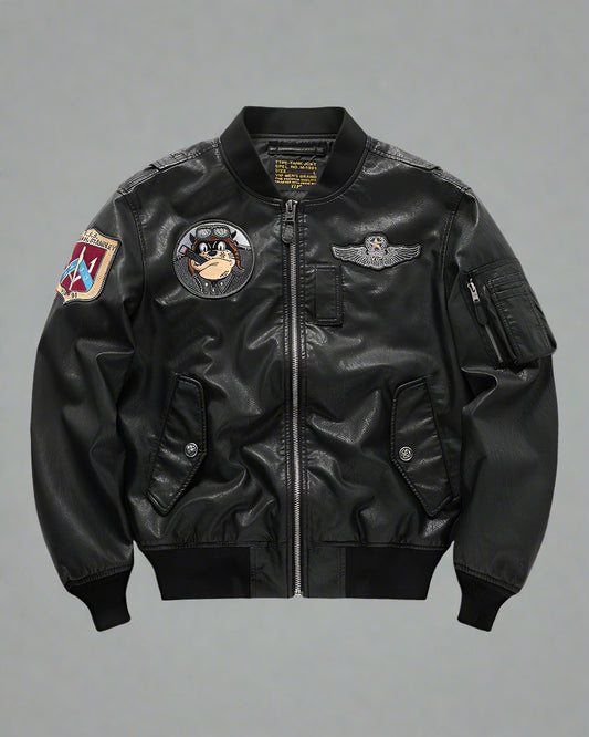 Futuristic Urban Bomber Jacket - bomber jacket - Futuristic Urban Bomber Jacket for Cool Style - Main view
