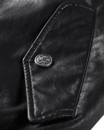 Futuristic Urban Bomber Jacket -  PU polyester bomber jacket - Futuristic Urban Bomber Jacket for Cool Style - View 5