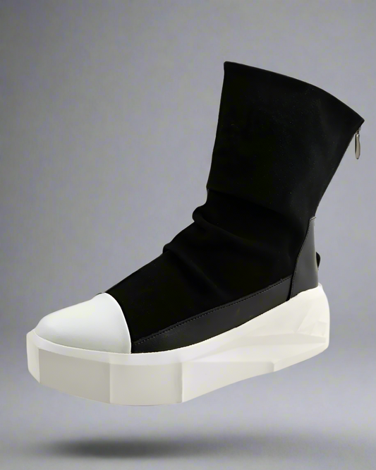 Futuristic Urban Combat Boots - combat boots - Futuristic Urban Combat Boots for Streetwear Style - Main view