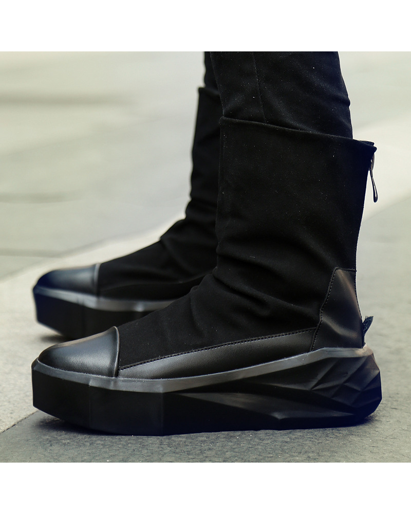 Futuristic Urban Combat Boots - combat boots - Futuristic Urban Combat Boots for Streetwear Style - View 10