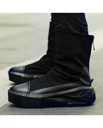 Futuristic Urban Combat Boots - combat boots - Futuristic Urban Combat Boots for Streetwear Style - View 10