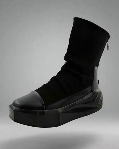 Futuristic Urban Combat Boots - comfortable combat boots - Futuristic Urban Combat Boots for Streetwear Style - View 2