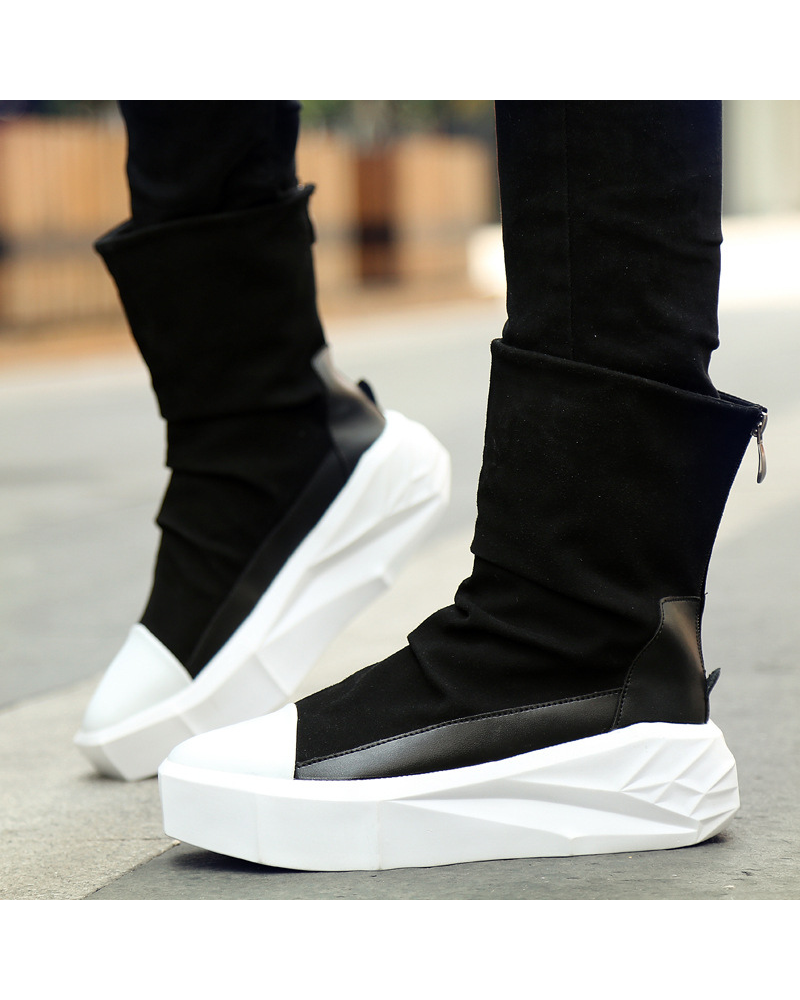 Futuristic Urban Combat Boots -  stylish techwear boots - Futuristic Urban Combat Boots for Streetwear Style - View 7