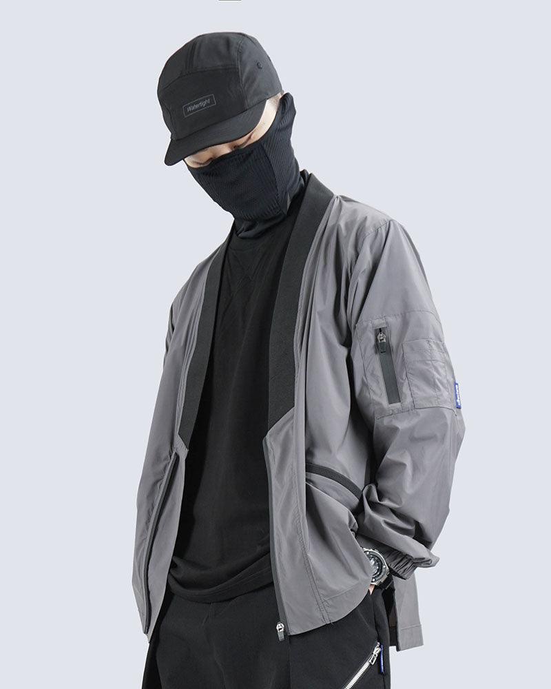 Futuristic Urban Kimono Jacket -  daily wear - Futuristic Urban Kimono Jacket for Modern Style - View 3