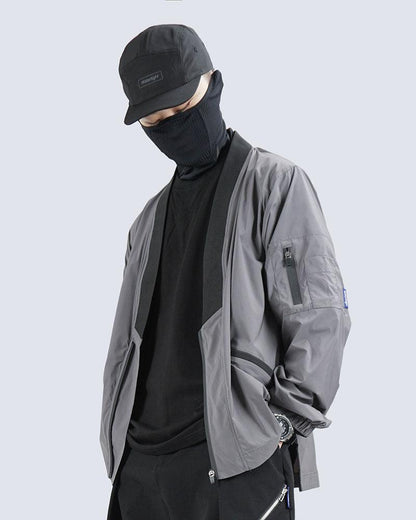 Futuristic Urban Kimono Jacket -  daily wear - Futuristic Urban Kimono Jacket for Modern Style - View 3