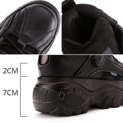 Futuristic Urban Platform Kicks - techwear shoes - Futuristic Urban Platform Kicks for Comfort and Style - View 11