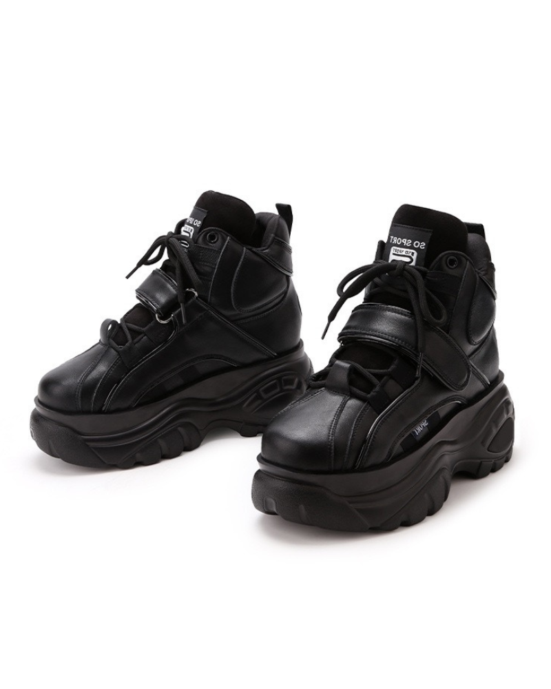 Futuristic Urban Platform Kicks -  stylish everyday footwear - Futuristic Urban Platform Kicks for Comfort and Style - View 7