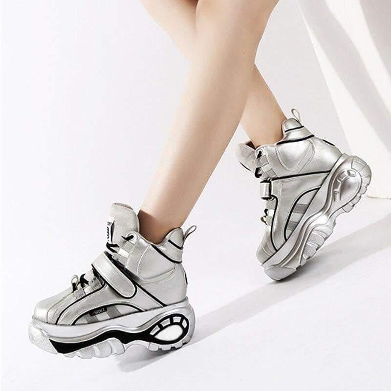 Futuristic Urban Platform Kicks -  comfortable platform sneakers - Futuristic Urban Platform Kicks for Comfort and Style - View 5