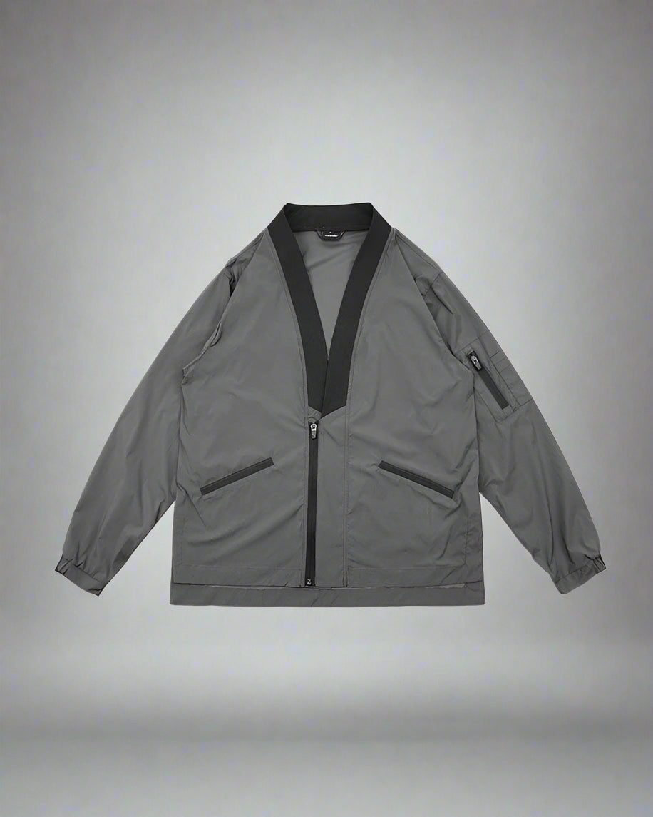 Futuristic Utility Kimono Jacket -  futuristic design - Futuristic Utility Kimono Jacket for Everyday Style - View 5