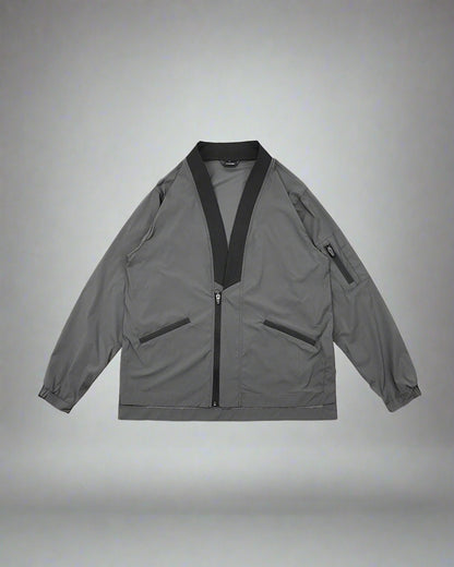 Futuristic Utility Kimono Jacket -  futuristic design - Futuristic Utility Kimono Jacket for Everyday Style - View 5