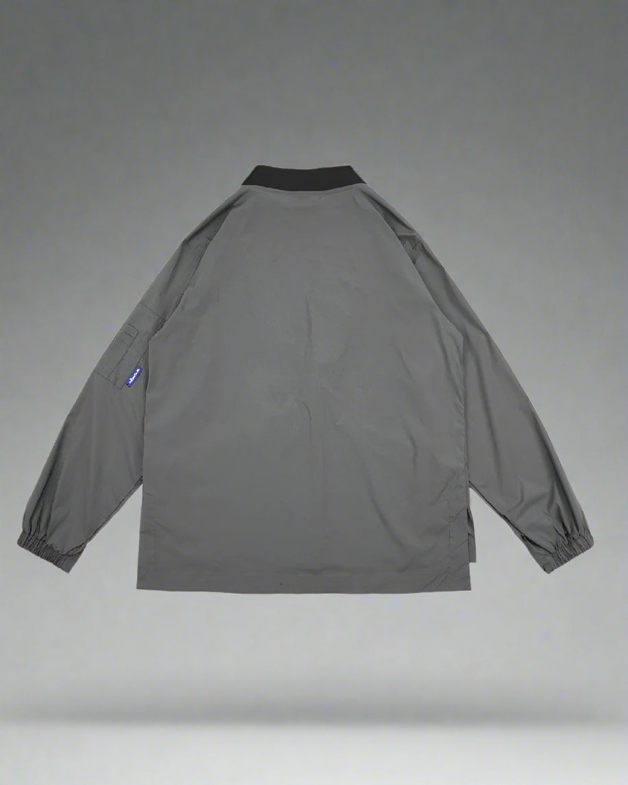 Futuristic Utility Kimono Jacket -  stylish layer - Futuristic Utility Kimono Jacket for Everyday Style - View 6