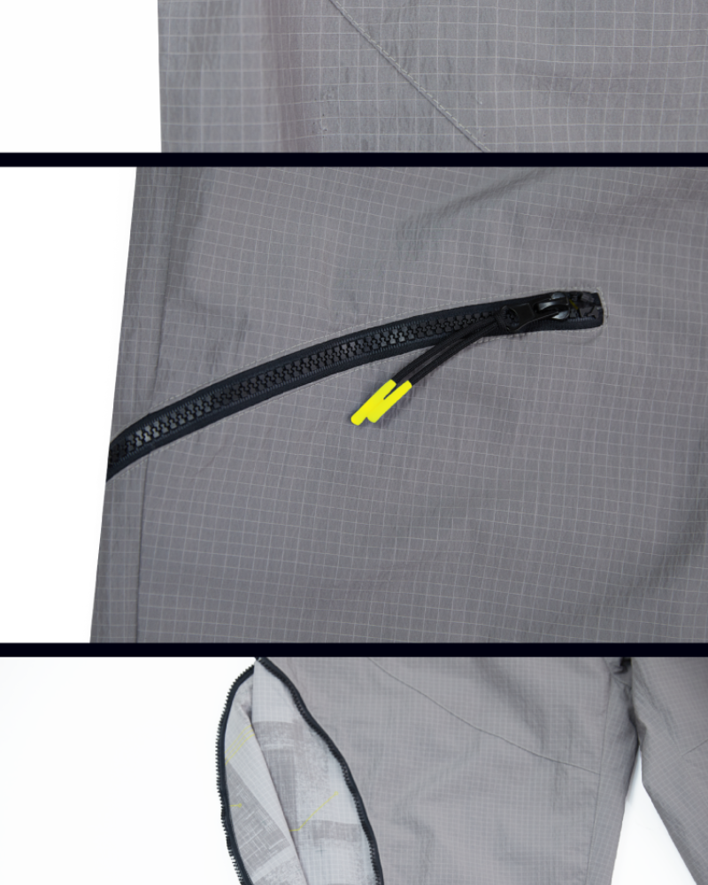 Futuristic Waterproof Cargo Trousers -  techwear clothing - Stylish Waterproof Unisex Cargo Trousers for Every Adventure - View 5